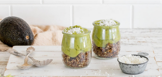 Avocado Key Lime Pie Jars
